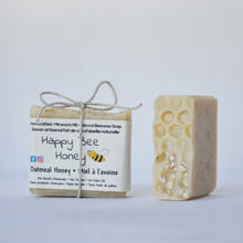 Load image into Gallery viewer, Oatmeal Honey Natural Beeswax Soap
