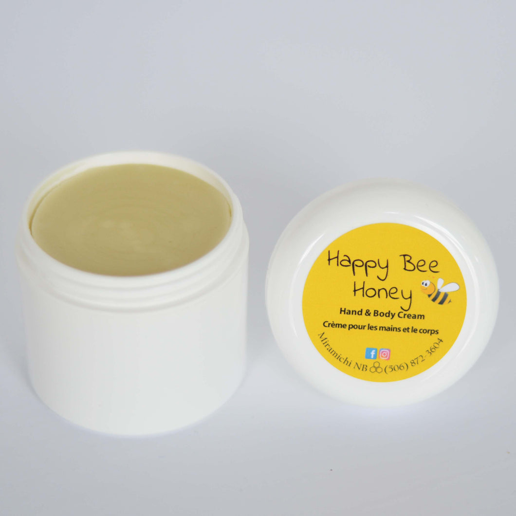 Natural Beeswax Hand & Body Cream - 4.0 oz jar