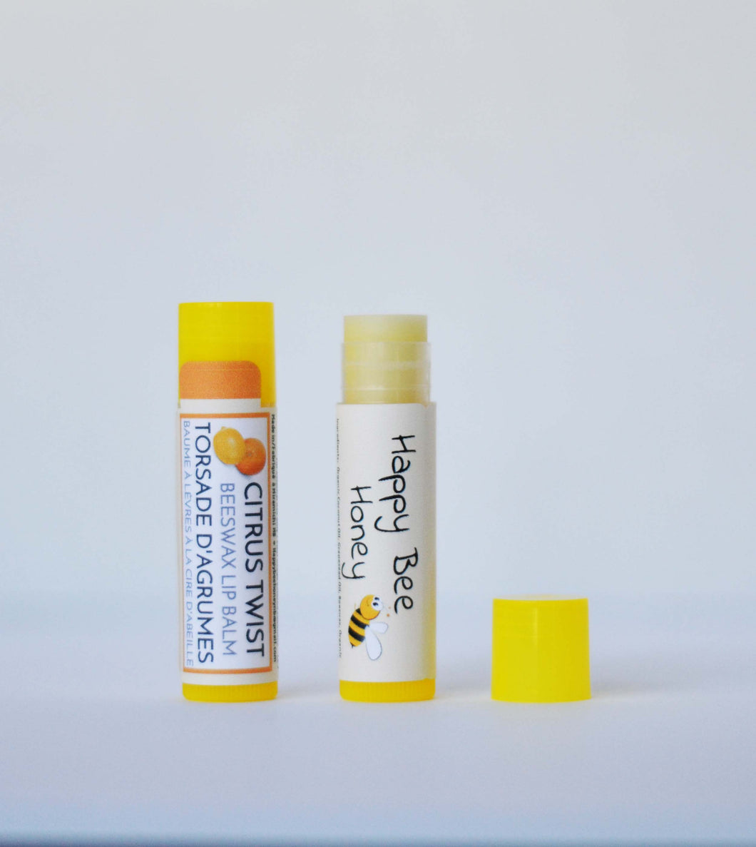 Citrus Twist Beeswax Lip Balm