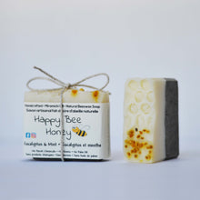 Load image into Gallery viewer, Eucalyptus &amp; Mint Natural Beeswax Soap
