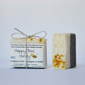 Eucalyptus & Mint Natural Beeswax Soap