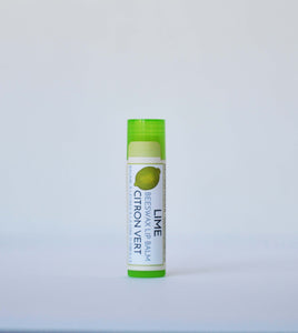 Lime Beeswax Lip Balm