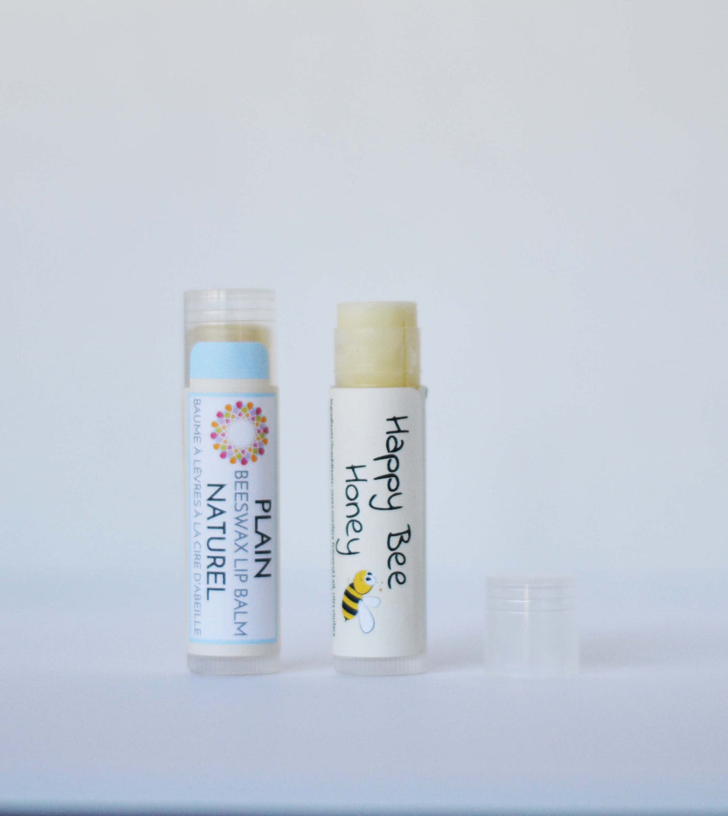 Plain Beeswax Lip Balm