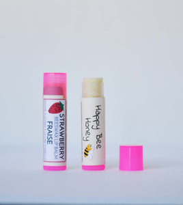 Strawberry Beeswax Lip Balm